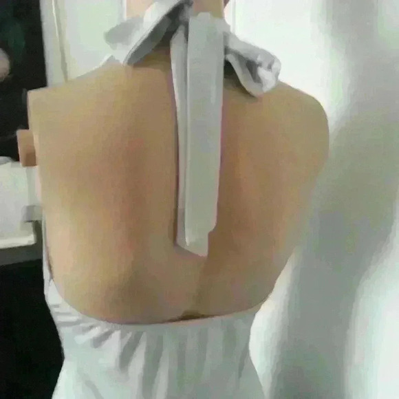 NWNT VENICE sexy  party/cocktail wedding halter midi dress SS - Picture 3 of 8